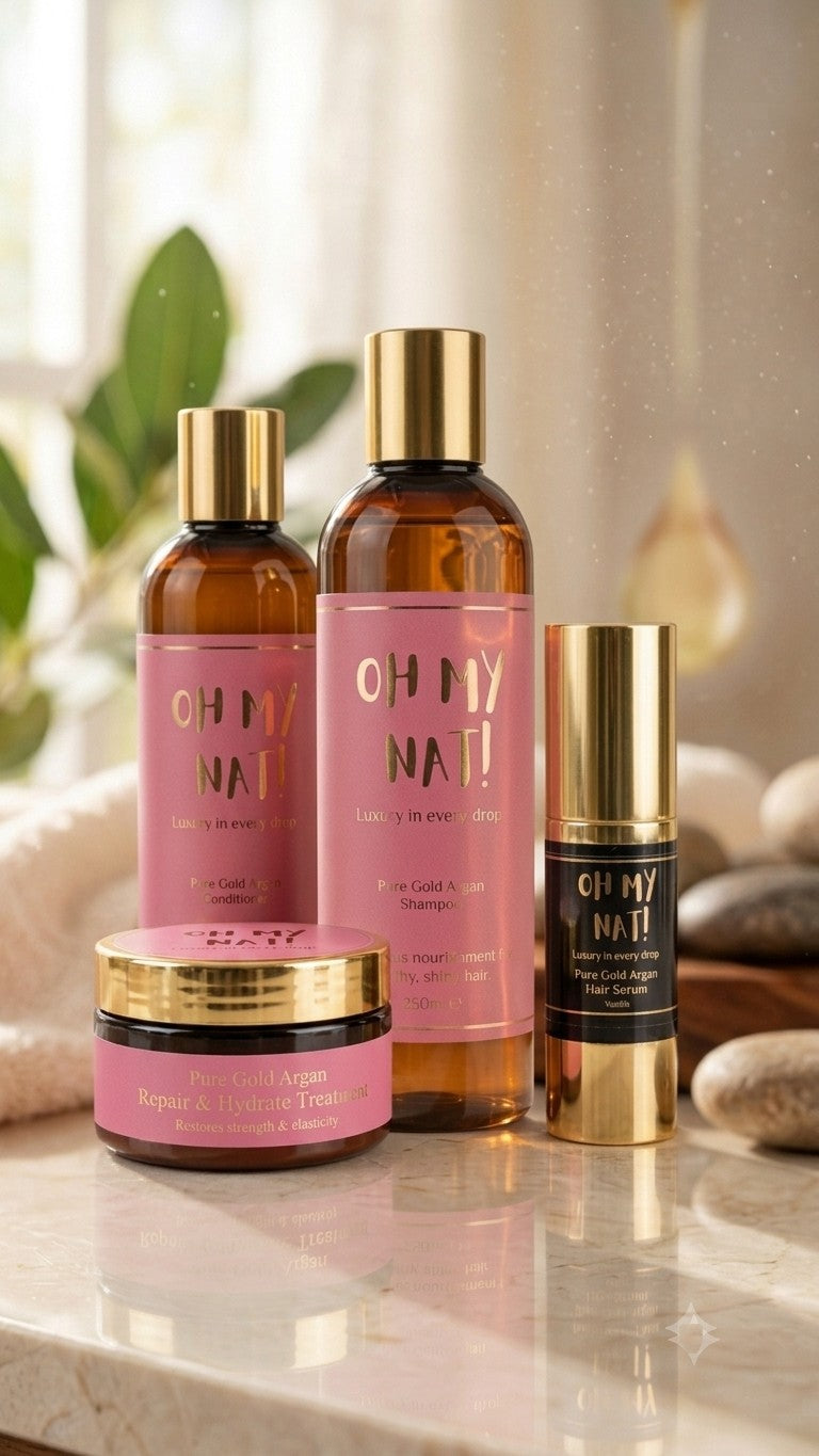 OH MY NAT! Pure Gold Argan bundle